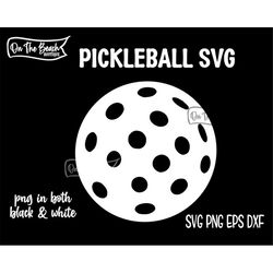 Pickleball SVG Pickleball Player Pickleball Ball SVG Pickle-ball Digital Download Pickleball Clip Art, Cricut, Laser, Gl