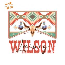 Lainey Wilson Bull Skull Country Music PNG Sublimation