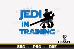 Jedi in Training Mickey Mouse SVG Star Wars png clipart for T-Shirt Design Disney Force Cricut svg files