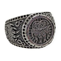 Men's ring Symbol of the god Veles 701200YM, completely 925 sterling silver