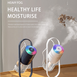 Magic Shadow Usb Air Humidifier For Home With Projection Night Lights Ultrasonic Car Mist Maker Mini Office Air Purifier