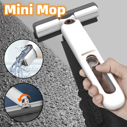 Mini Mops Floor Cleaning Sponge Squeeze Mop Household Cleaning Tools Home Car Portable Wiper Glass Screen Desk Cleaner