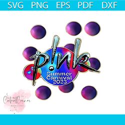 Pink Summer Carnival 2023 Trustfall Album PNG Download