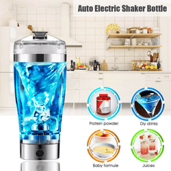 Electric Protein Shake Stirrer USB Shake Bottle Milk Coffee Blender Kettle Sports And Fitness Charging Electric Shaker C