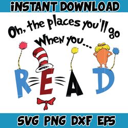 Dr Seuss Svg, Cat In The Hat SVG, Dr Seuss Hat SVG, Green Eggs And Ham Svg, Dr Seuss for Teachers Svg (311)