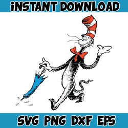 Dr Seuss Svg, Cat In The Hat SVG, Dr Seuss Hat SVG, Green Eggs And Ham Svg, Dr Seuss for Teachers Svg (356)