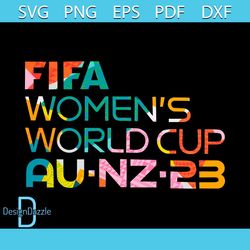 FIFAWWC 2023 White Wordmark SVG Womens World Cup SVG