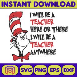 Dr Seuss Svg, Cat In The Hat SVG, Dr Seuss Hat SVG, Green Eggs And Ham Svg, Dr Seuss for Teachers Svg (240)