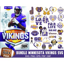 64 Minnesota Vikings Svg - Minnesota Vikings Logo Png - Minnesota Vikings Clipart - Logo Minnesota Vikings