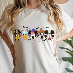 Mouse and Friends Halloween Sublimation Design, Trick or Treat png, Spooky Vibes png, Halloween png, Fall png, Sublimati