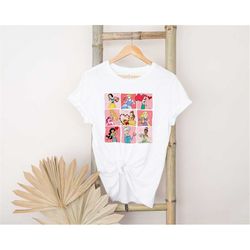 Retro Disney  Princess Valentine Shirt, Disney Princess Love shirt, Princess Elsa Valentines shirt, Aurora Valentines, S