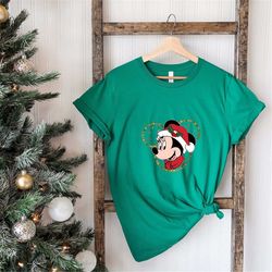 Disney Christmas Shirt, Minnie Christmas Shirt, Disney Minnie Shirt, Disneyland Christmas Shirts For Women, Disney World