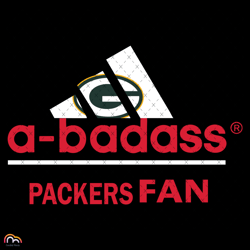 A Badass Packers Fan Svg, Sport Svg, Green Bay Packers Svg, Green Bay Packers Football Team Svg, Adidas Svg, Adidas Logo