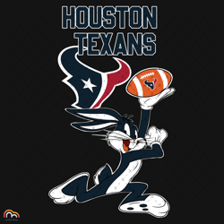 Houston Texans Football Bunny Svg, Sport Svg, Texans Svg, Houston Texans Svg, Houston Svg, Super Bowl Svg, Football Svg,