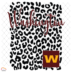 Washington Leopard Spirit Svg, Sport Svg, Washington Svg, Washington Football Team, Washington Logo Svg, Super Bowl Svg,