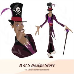witch doctor, villain, frog, other side, svg, png.