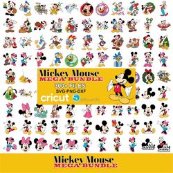 Mickey Mouse SVG, Minie Mickey Svg, Svg Files For Cricut, Mickey Valentine Bundle, Mickey and Minnie Love Clipart