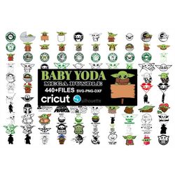 Baby Yoda Svg, Grogu svg for cricut, Baby Yoda Clipart, Baby Yoda png, yoda svg bundle, baby yoda Cut files, Instant Dow