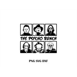 Psycho Bunch Horror characters SVG cut file | Cheap SVG | Halloween | Scary movies | Horror movie | Psycho Bunch | Cheap