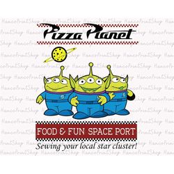 Pizza Pl anet SVG, Story about Toys SVG, Green Aliens Svg, Foods and Drinks Svg, Pizza Box Party Svg, Pizza Restaurant S