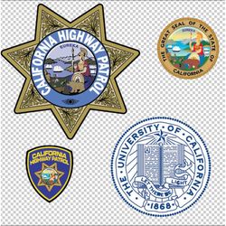 California Logo and Highway Patrol SVG eps png