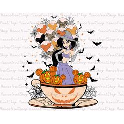 Halloween Princess PNG, Princess Png, Halloween Balloons Png, Trick Or Treat Png, Halloween Pumpkin Png, Halloween Boo P