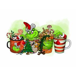 Grinchhst Coffee Drink Png,Christmas Sublimation Designs,Christmas png,Coffee Sublimation Png,Christmas Drink Design,Chr