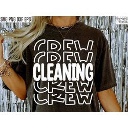 Cleaning Crew | House Cleaning Svgs | Housekeeper Pngs | Maid Tshirt Designs | Matching Work Shirt Quotes | Office Clean