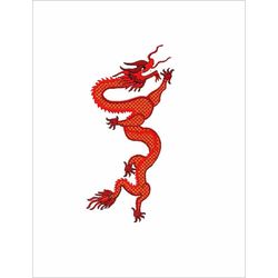 12 designs  gift! machine embroidery design set dragons