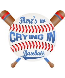 There s no crying in baseball pink tee t shirt