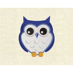 machine embroidery designs applique owl