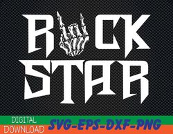 Rock On Rock Star Concert Band Tees For Svg, Eps, Png, Dxf, Digital Download