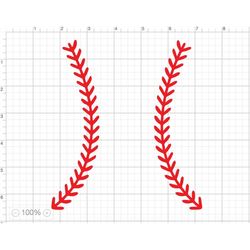 baseball stitches cut file svg dxf png eps pdf clipart | baseball stitches svg | baseball stitches dxf | baseball stitch