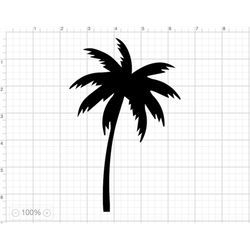 Palm Tree Cut File SVG DXF PNG Eps Pdf Clipart | Palm Svg | Palm Dxf | Palm Cut File | Palm Png | Palm Svg Cut File | Pa