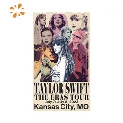 Taylor Swift The Eras Tour Kansas City MO 2023 PNG Download