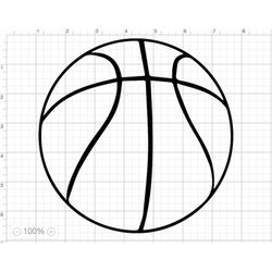 Basketball Ball Cut File SVG DXF PNG Eps Pdf Clipart | Basketball Ball Svg | Basketball Ball Dxf | Basketball Ball Png |