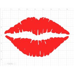 Lips Cut File SVG DXF PNG Eps Pdf Clipart | Lips Svg | Lips Dxf | Lips Png | Lips Cut file | Lips Clipart | Red Lips Svg