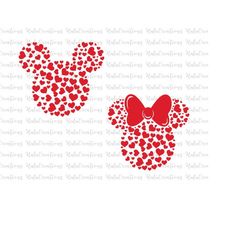 Bundle Mouse Icon Pink Heart Svg, Family Trip Svg, Vacay Mode Svg, Svg, Png Files For Cricut Sublimation