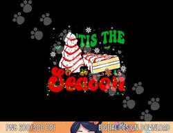 Tis  The Season Christmas Shirt Tree Cakes Debbie Groovy  png, sublimation