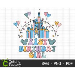 Costume Birthday Girl SVG, Birthday Castle Svg, Happy Birthday Svg, Family Shirt, Birthday Family Svg, Vacay Mode, Files