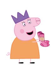 "Peppa Pig svg, Peppa Pig svg Files for cricut, Peppa Pig Birthday Png, Peppa Pig Princess Png, Pig cartoon svg, Font an