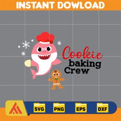 Christmas Shark Svg, Baby Shark Svg, Dodo Shark Svg, Daddy Shark Svg, Christmas Svg, Instant Download (34)