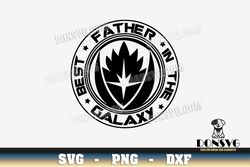 father day guardians of the galaxy svg cutting file marvel logo image for cricut best dad vinyl decal vector