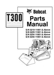 T300 5219,5220,5254,5255 Turbo & High Flow Loader SERVICE PARTS MANUAL  Download Now