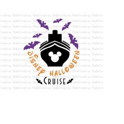 Halloween Cruise Svg, Trick Or Treat Svg, Spooky Vibes Svg, Boo Svg, Fall Svg, Svg, Png Files For Cricut Sublimation