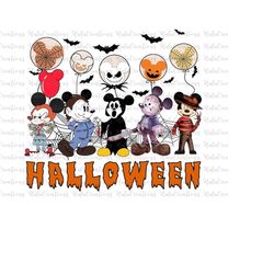 Happy Halloween Png, Friends, Horror Halloween Png, Trick Or Treat Png, Spooky Vibes Png, Fall, Png Files For Sublimatio
