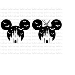 Bundle Halloween Bat Svg, Trick Or Treat Svg, Spooky Vibes Svg, Boo Svg, Fall Svg, Svg, Png Files For Cricut Sublimation