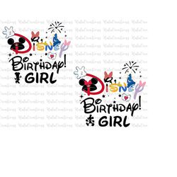Bundle Birthday Girl Svg, Happy Birthday Svg, Family Vacation Svg, Vacay Mode, Magical Kingdom, Svg, Png Files For Cricu