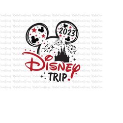 Family Trip 2023 Svg, Family Vacation Svg, Vacay Mode Svg, Magical Kingdom , Svg, Png Files For Cricut Sublimation