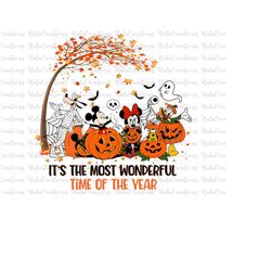 Most Wonderful Time Of The Year Autumn Leaves Png, Fall Png, Happy Fall Png, Autumn Leaf Png, Png Files For Sublimation
